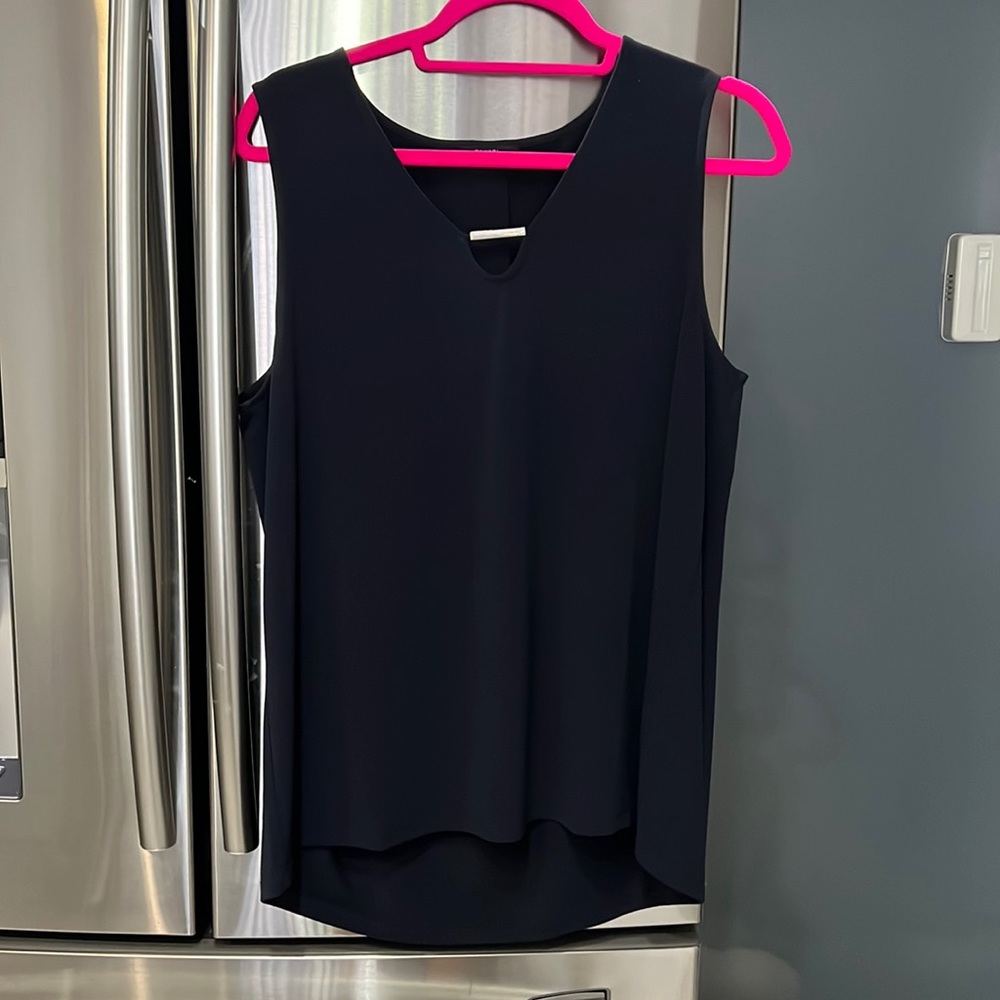 Tahari woman’s navy top size large